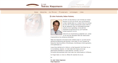 Desktop Screenshot of hautarzt-hagemann.de